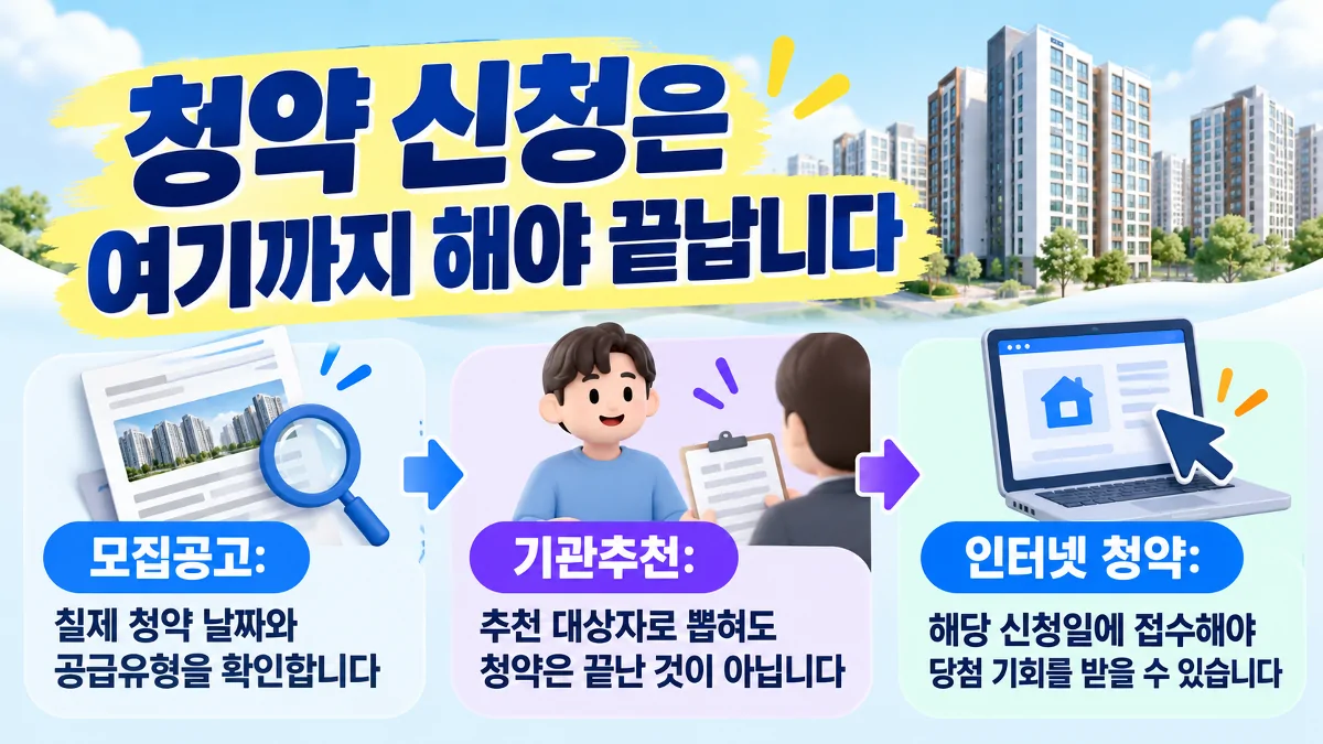 광명 시티프라디움 에듀하임 장애인 기관추천 대상과 중복신청 제한을 정리한 카드뉴스